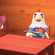 Goose (right) and my character.